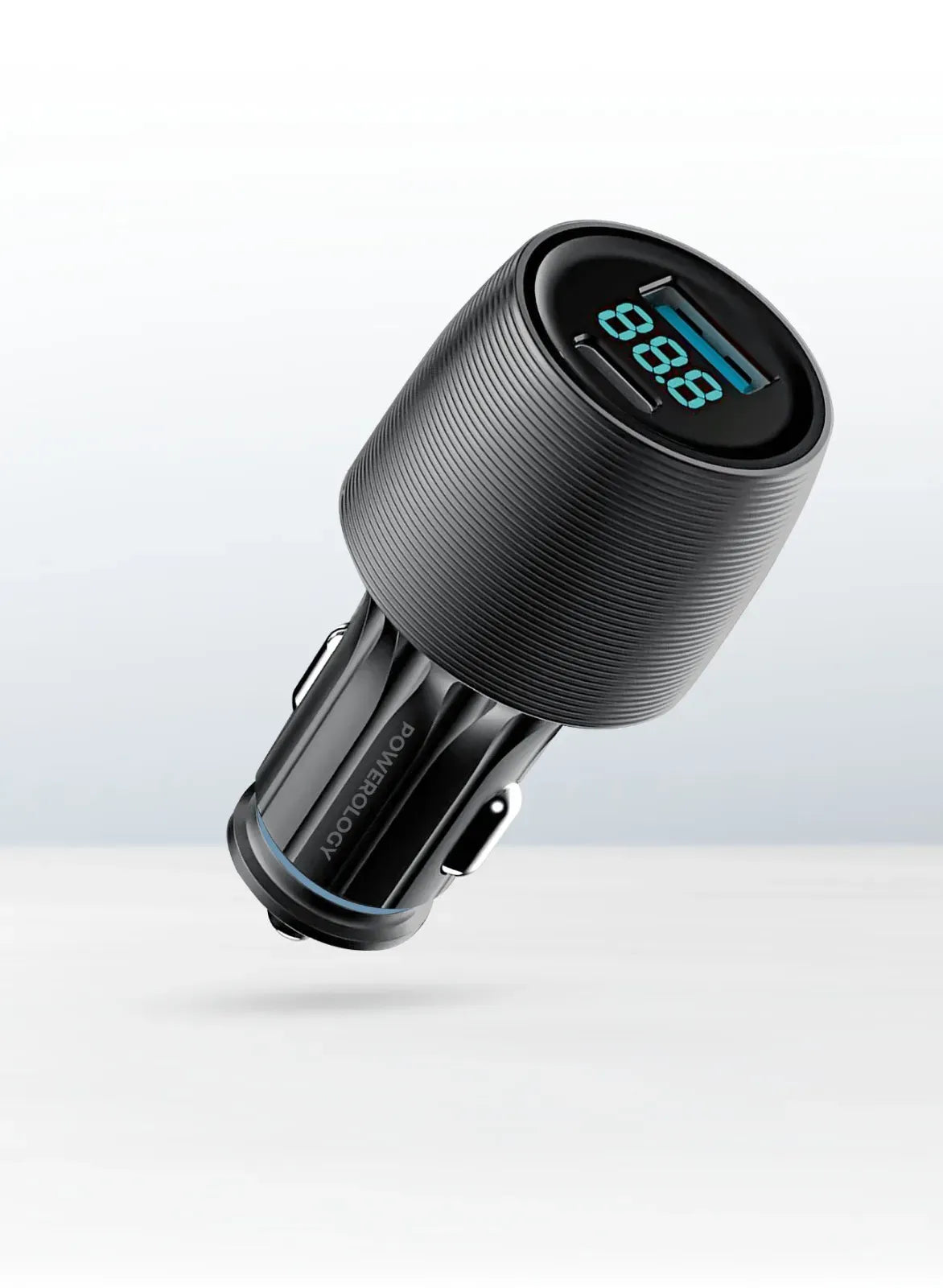Powerology Velox 83 W Dual-Port Car Charger - Black – image 3