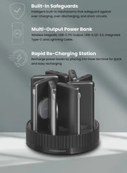 Powerology *810000 m Ah Power Bank Terminal - Black – image 4