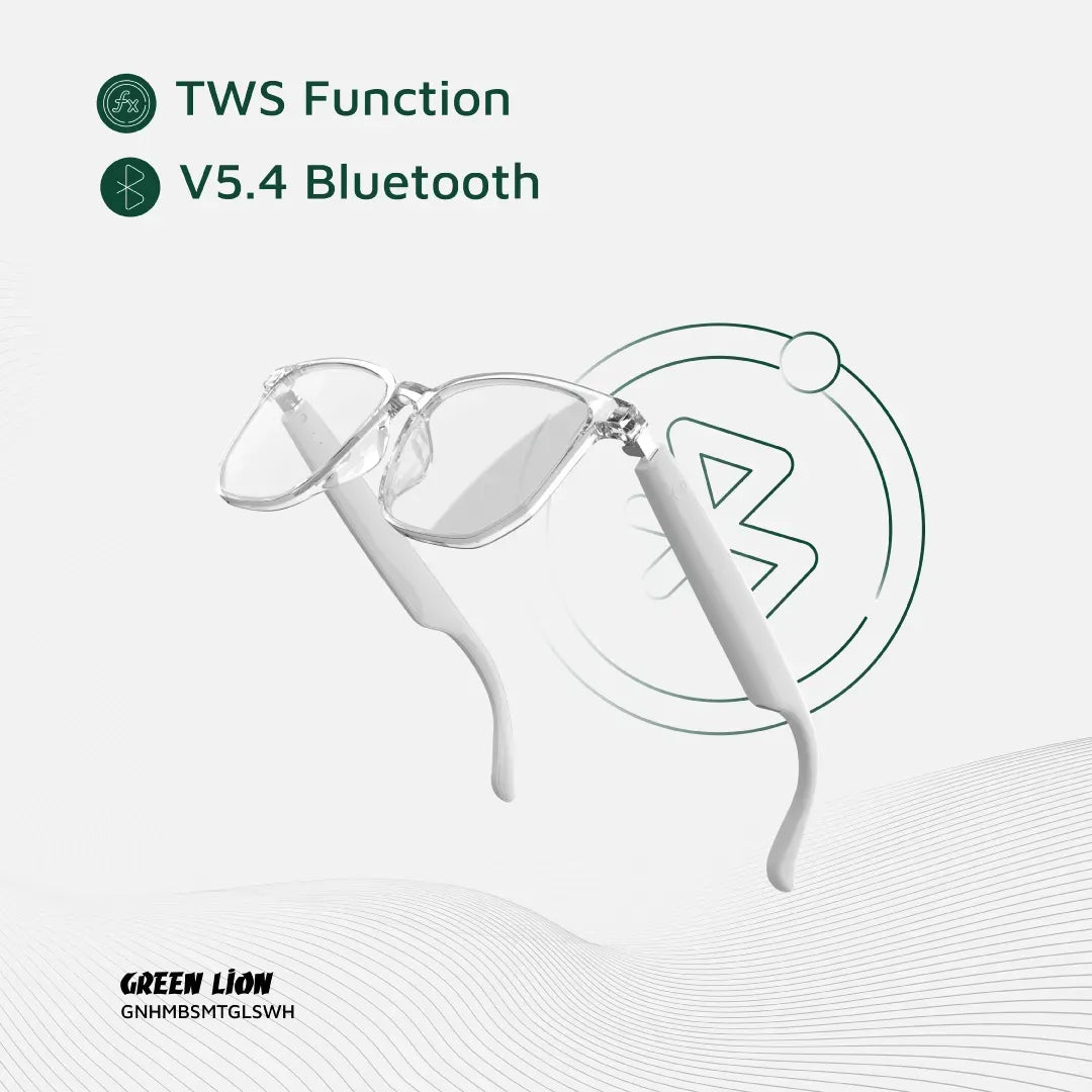 Green Lion Hamburg Smart Glasses White – image 16
