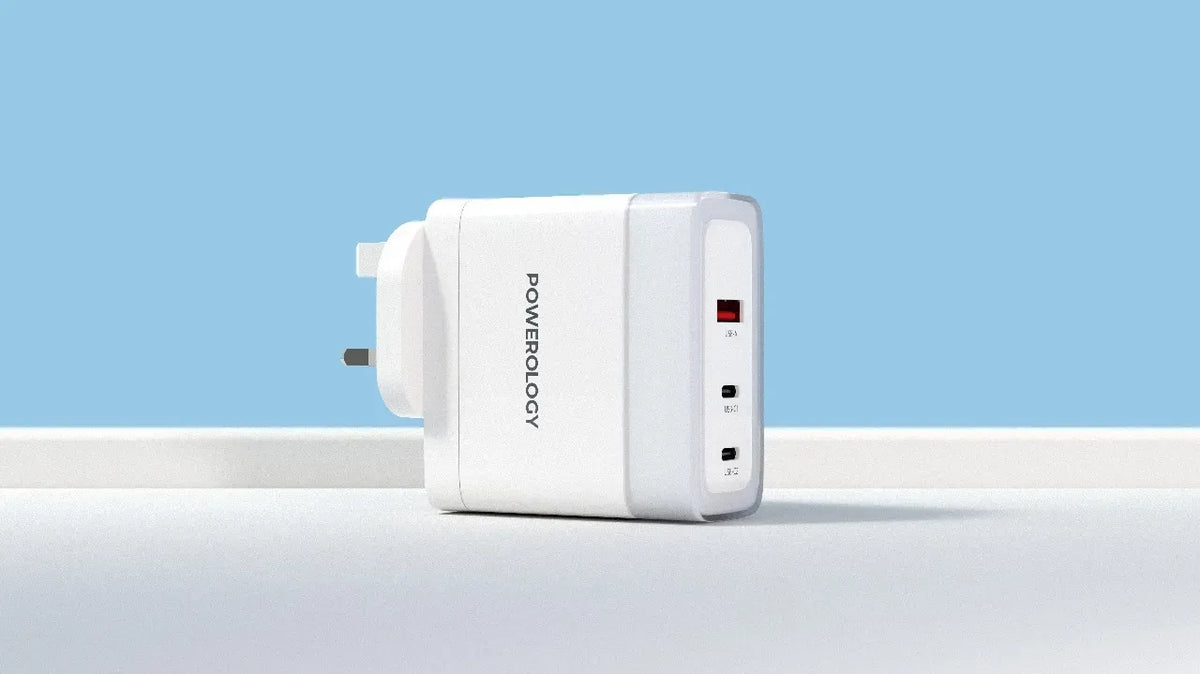 Powerology Lunex Series Fast Charging Adapter PD 100w White – image 6
