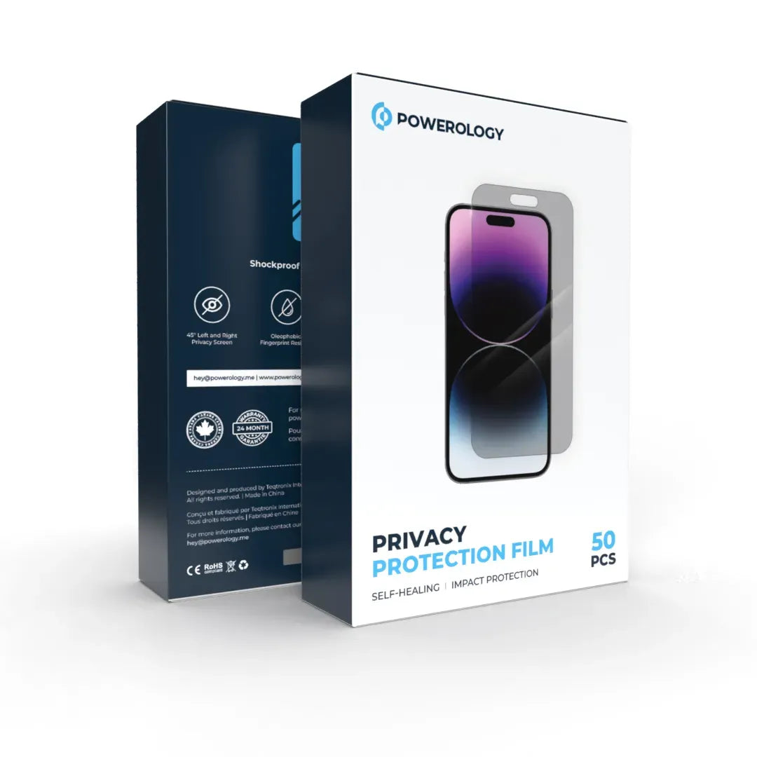 Powerology Privacy Protection Film 50pcs Privacy – image 2
