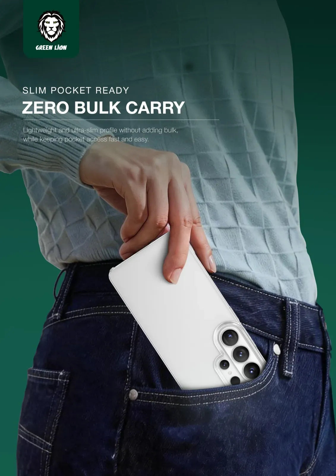 Green Lion Delgado PCCase - Clear – image 9