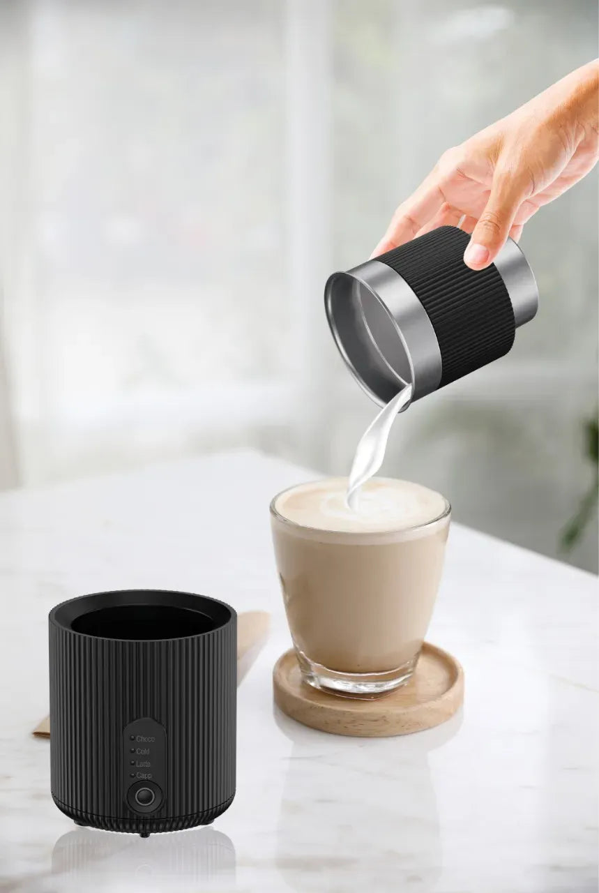 LePresso Foamflex Hot Cold Milk Frother Black – image 2
