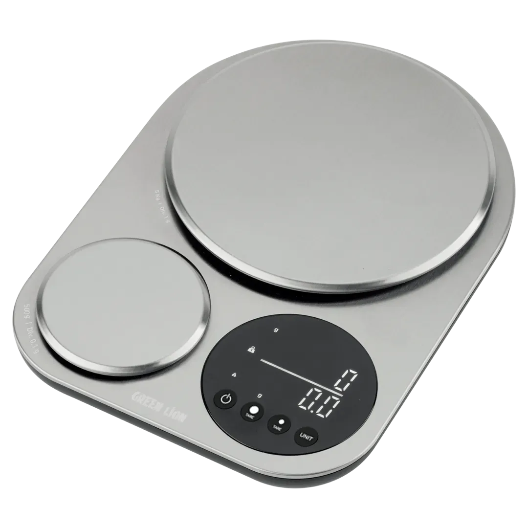 Green Lion Dual Kitchen Scale Silver – image 2