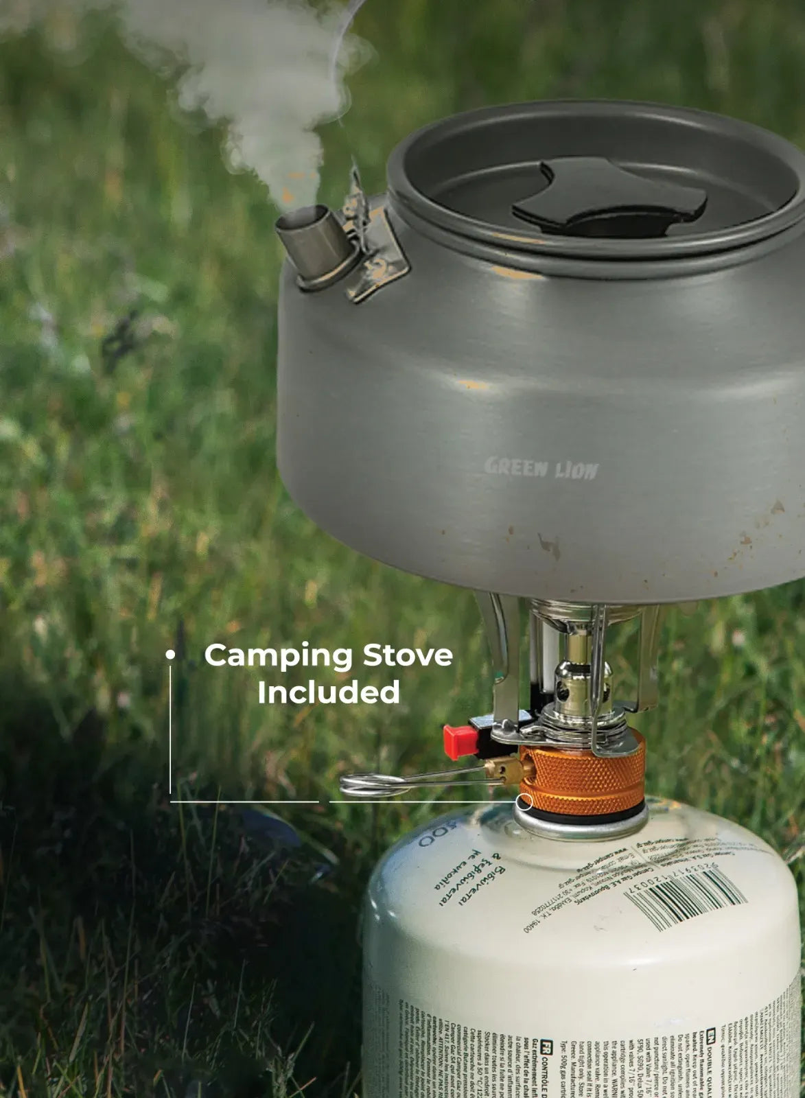 Green Lion 10 in 1 Camping Cookware Black – image 16