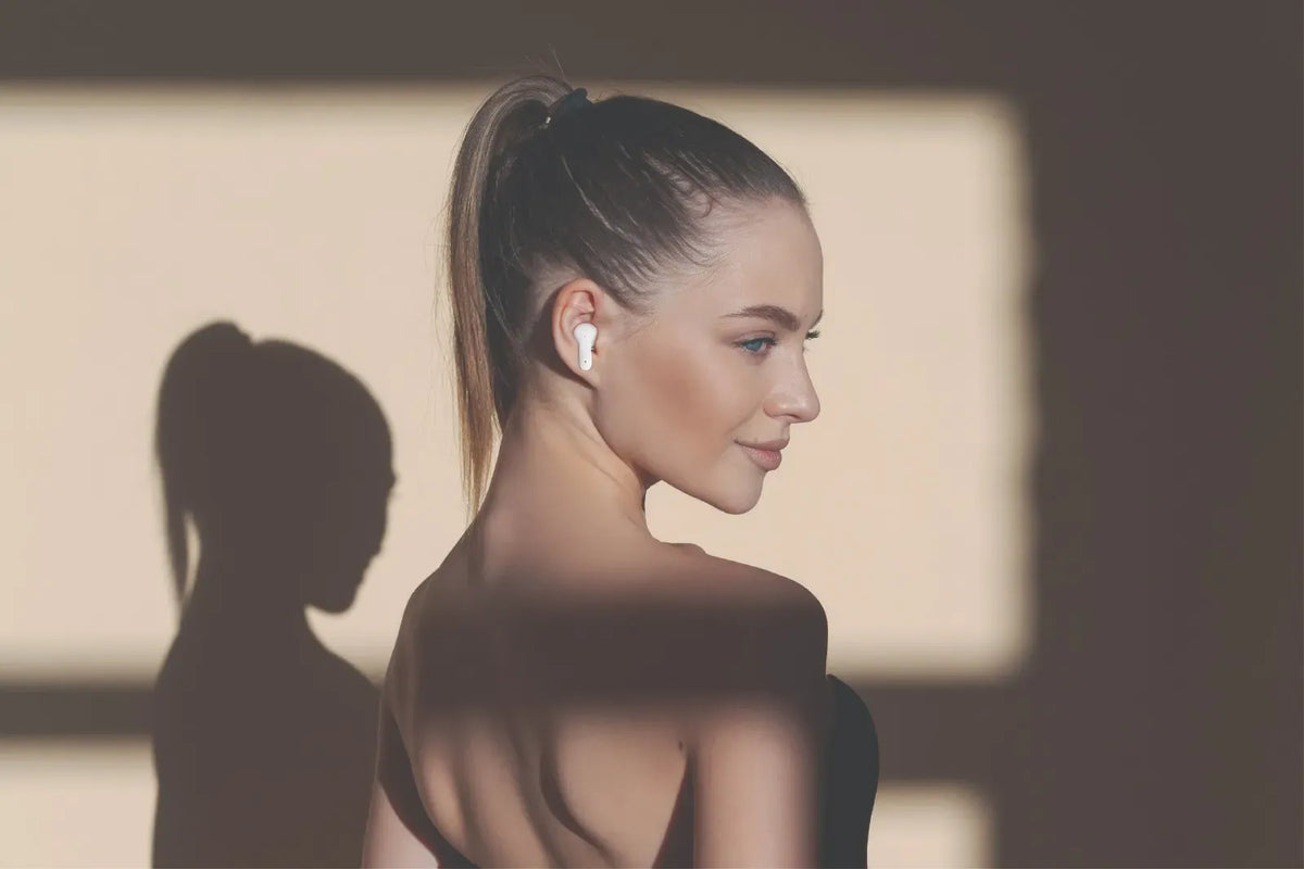 Green Lion Orlando True Wireless Earbuds - White – image 3