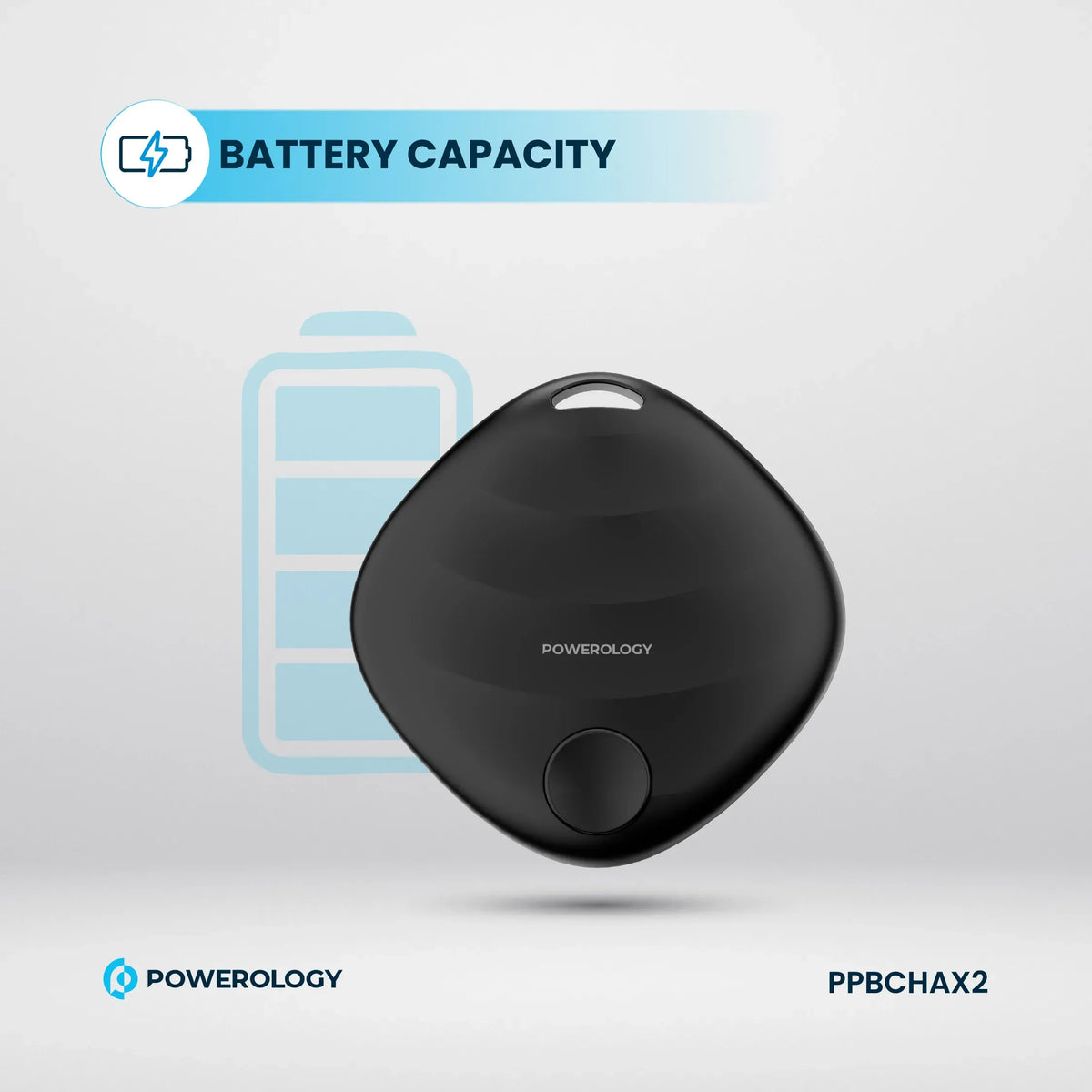 Powerology Smart Tag Black – image 3