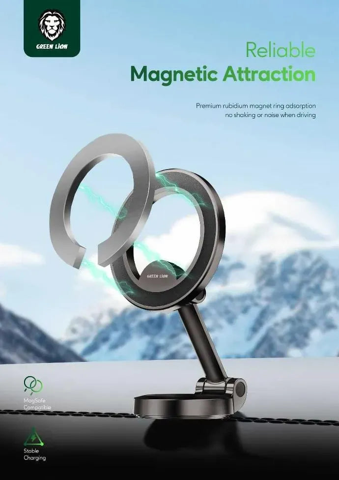 Green Lion Mag Hold 360°Car Mount - Black – image 11
