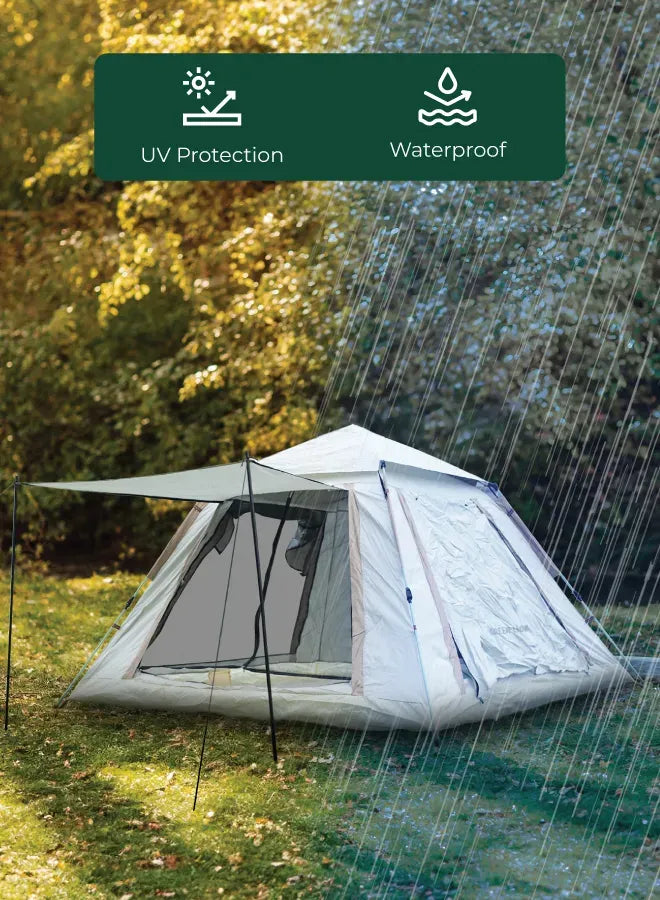 Green Lion Gt 6 Camping Tent Biege – image 10
