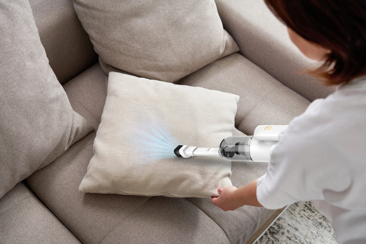 Powerology 4in1 180deg Foldable Car Vacuum Cleaner White – image 1