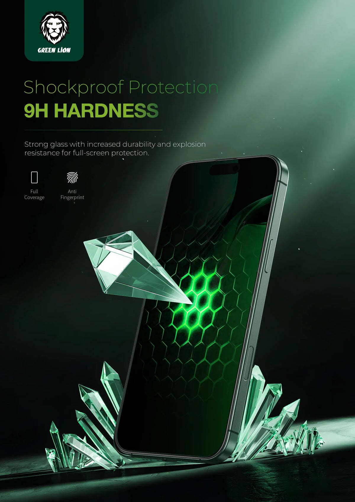Green Lion 3 DSilicone Plus Screen Protector - Clear – image 9