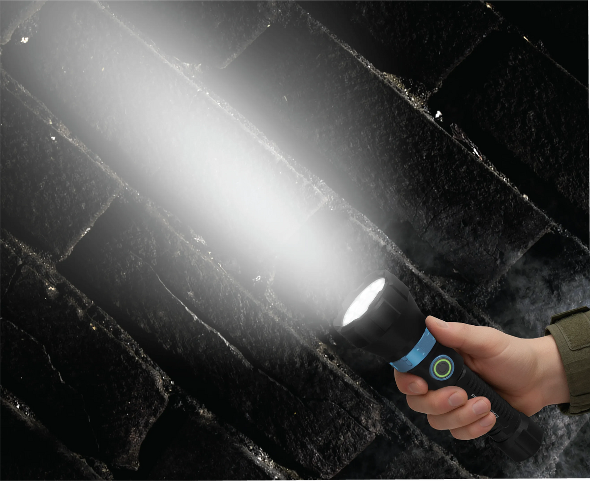 Powerology Vesta Torch Light with Built in Power Bank Gray – image 5