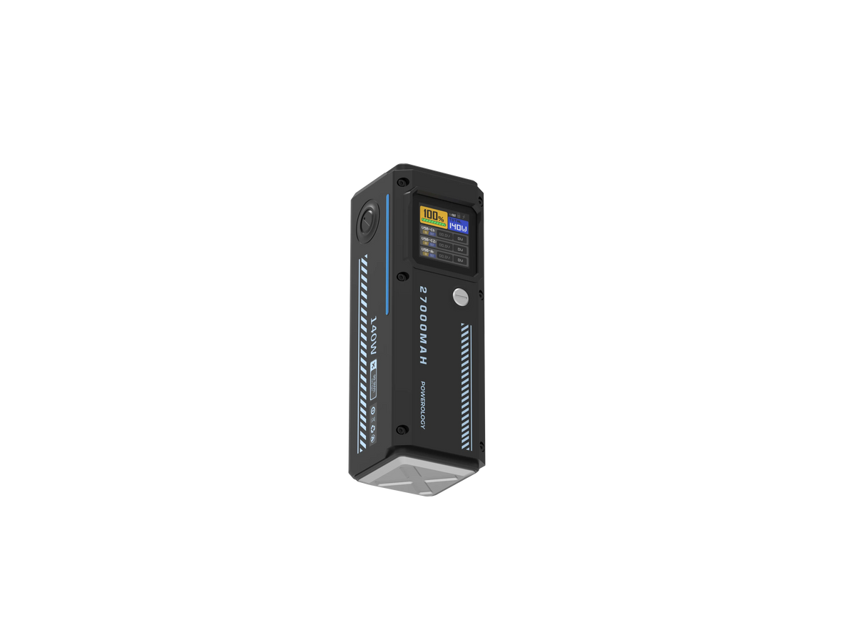 Powerology 27000mAh Smart Display Power Bank Black – image 10