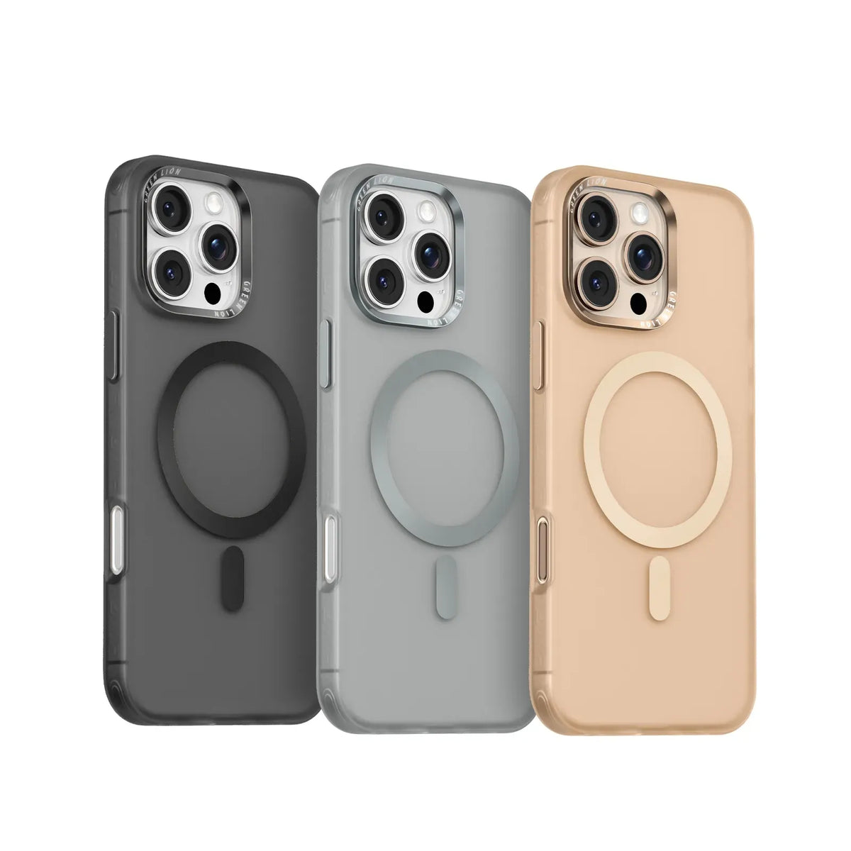 Green Lion Matte Mag Safe X Case - Black – image 5