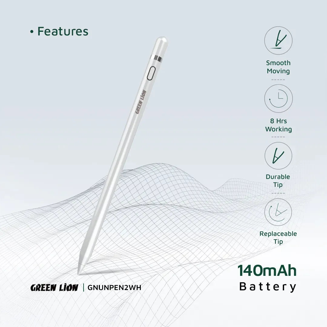 Green Lion Universal Pencil 2 White – image 9