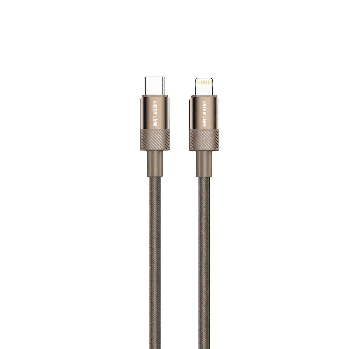 Green Lion Desert Spark Cable USB C to Lightning 30w Desert Titanium – image 2