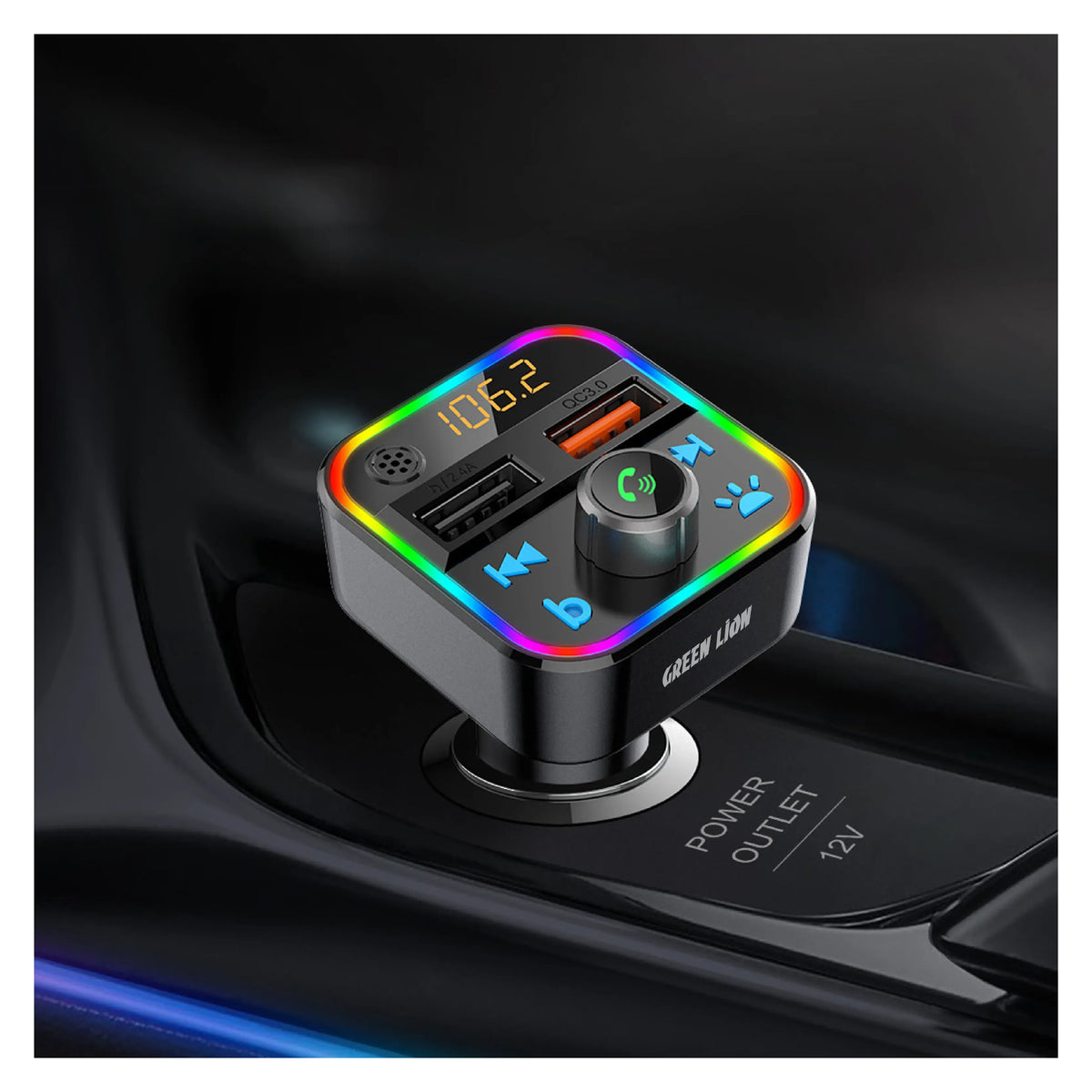 Green Lion Car Fm Transmitter Kit – image 2