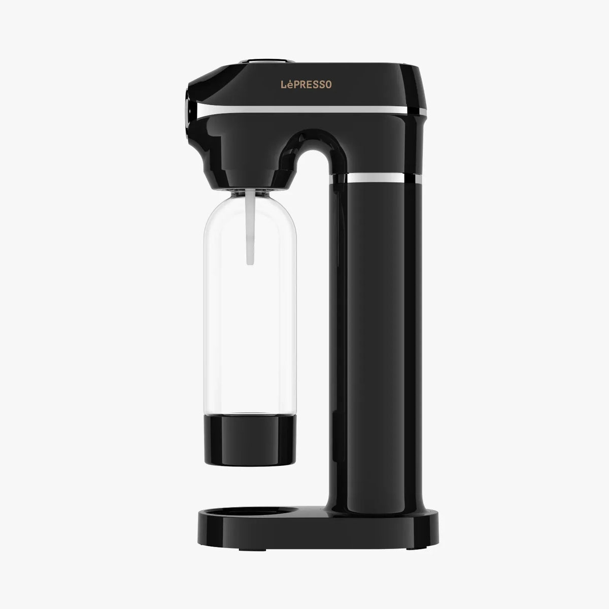 LePresso Carbonator Instant Sparkling Water with Pressure Gauge Efficient Carbonation Black – image 15