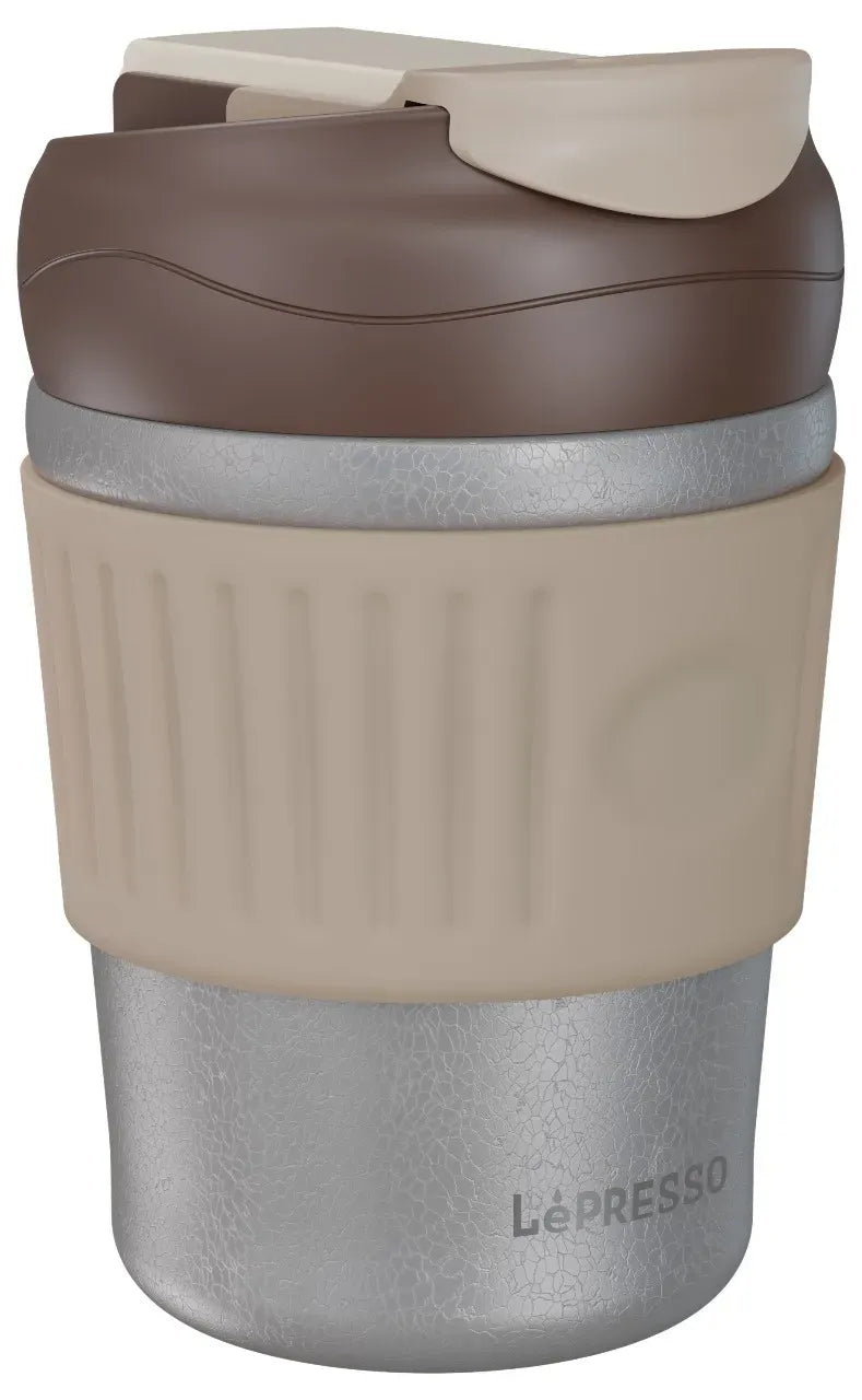 LePresso Tumbler Mug Dual Sip - Gray