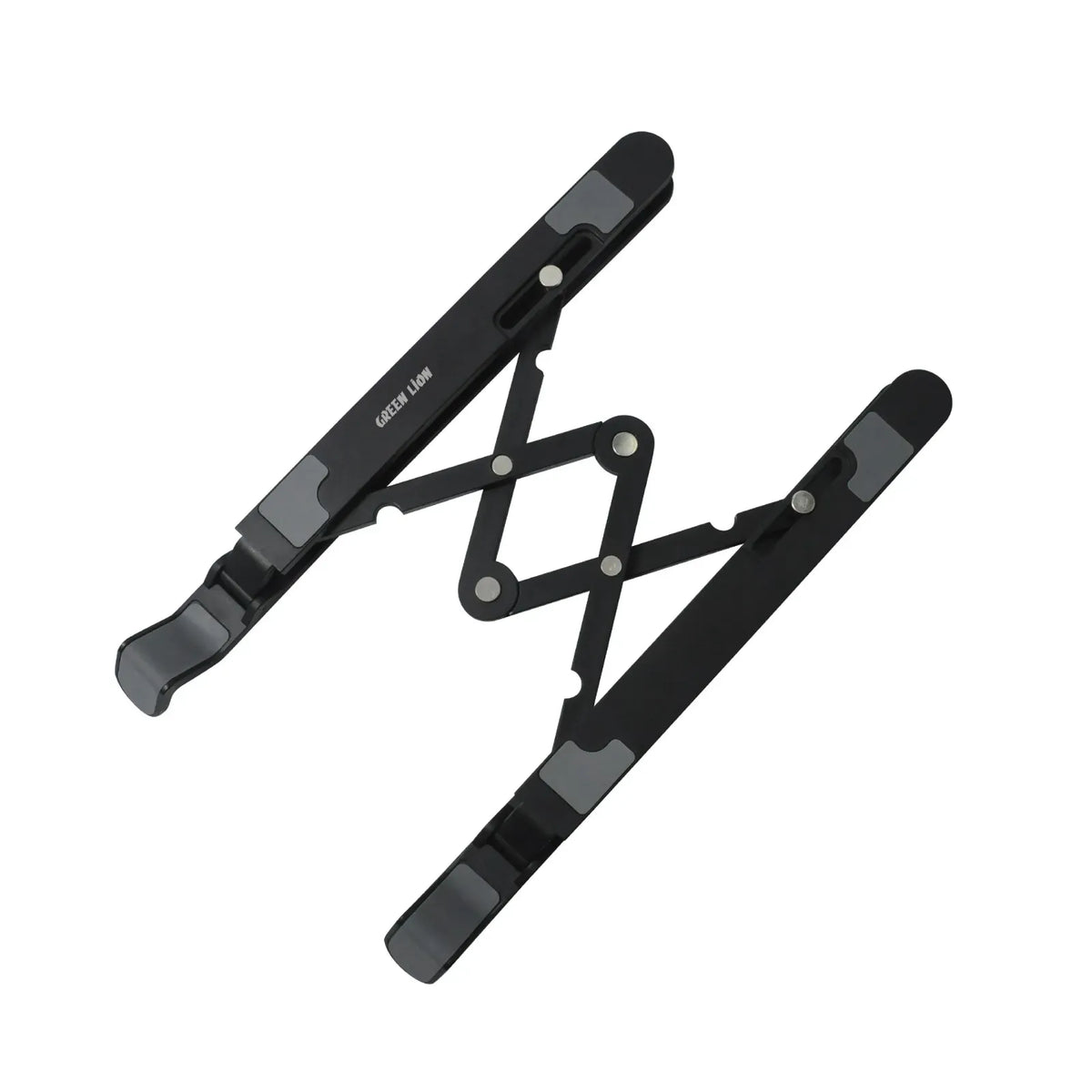 Green Lion Foldable Laptop Stand 7 Tilts Black – image 3