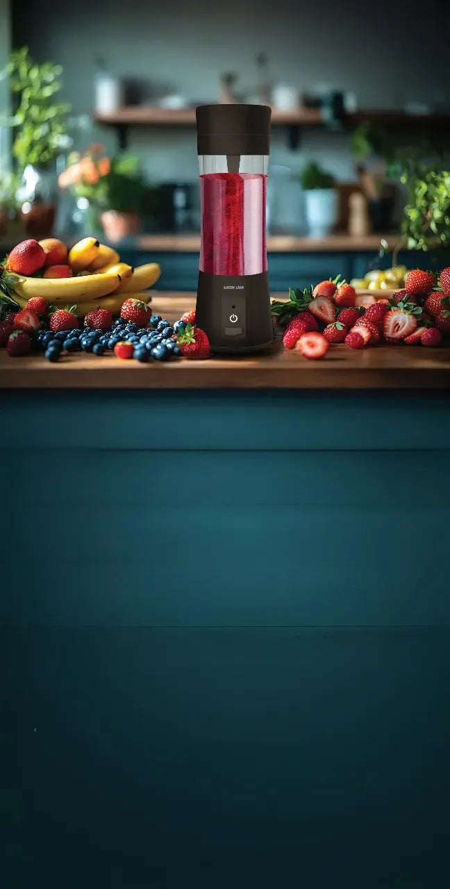 Green Lion Juice Mate Portable Juicer 380 ml - Black