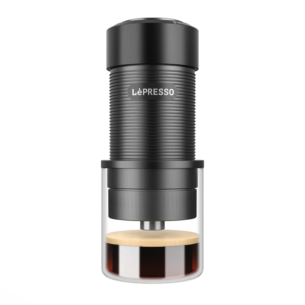 LePresso Hand Press Espresso Maker Black – image 2
