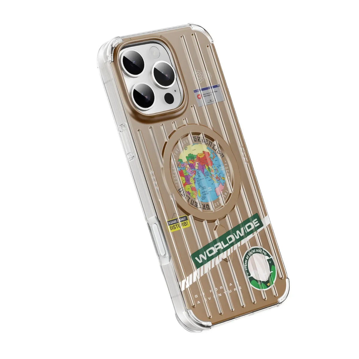 Green Lion Globe MagSafe Case - Desert
