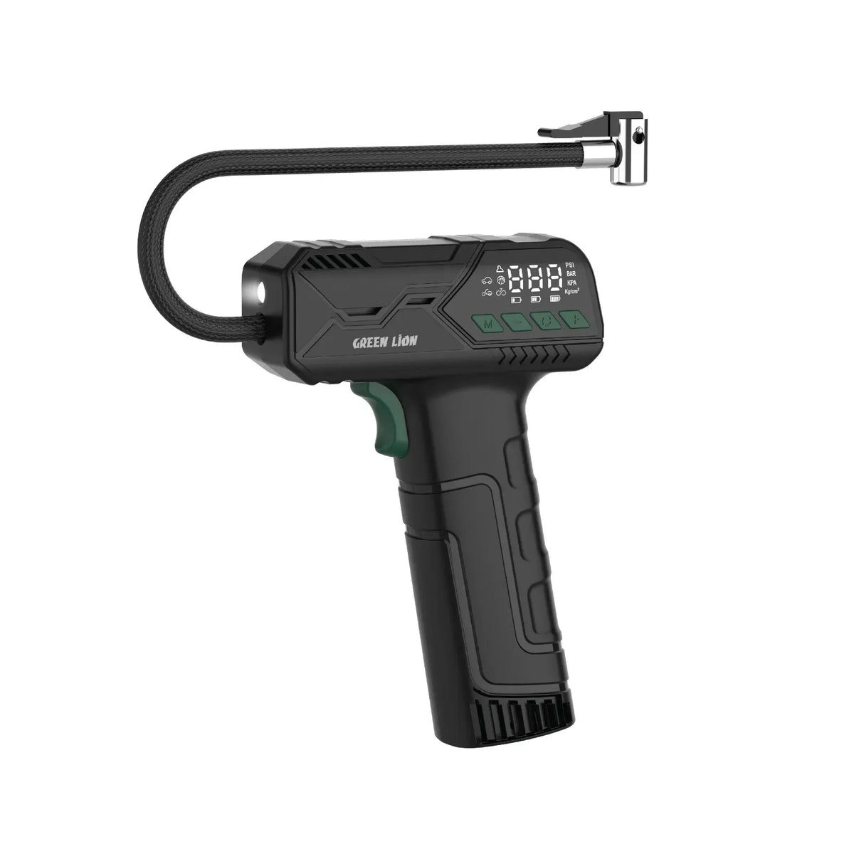 Green Lion Hyper Air Portable Tire Inflator 150 PSI - Black – image 2