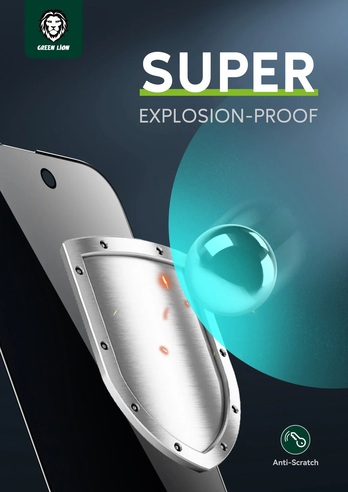 Green Lion 9h Steve Privacy Full Glass Screen Protector – image 7