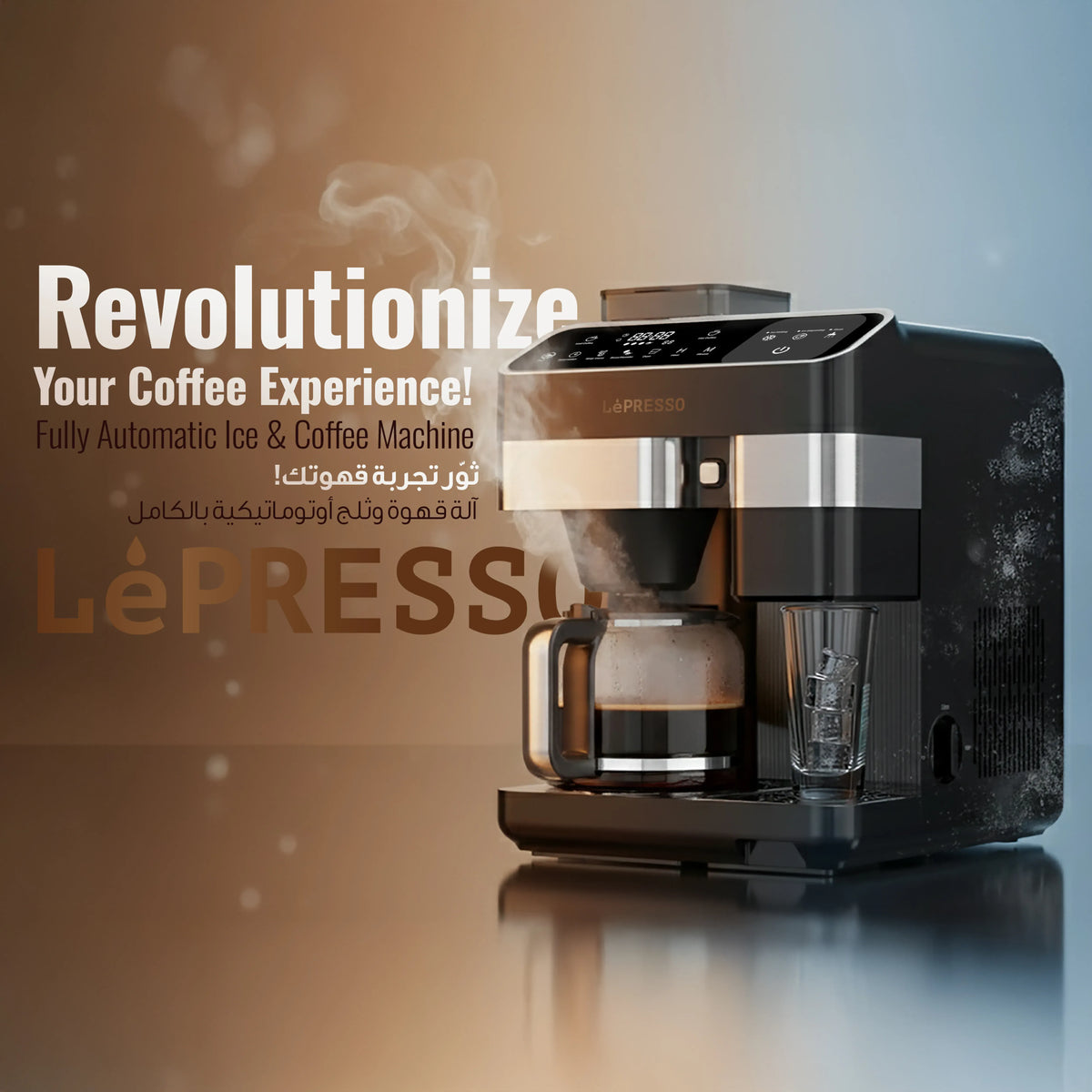 LePresso Americano Pro Ice Hot Coffee Machine Black – image 11