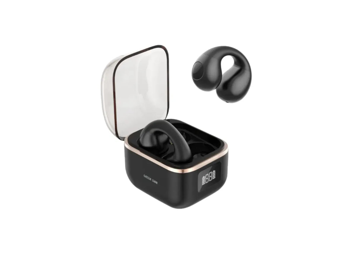 Green Lion Aurix Clip on Earbuds Black – image 8