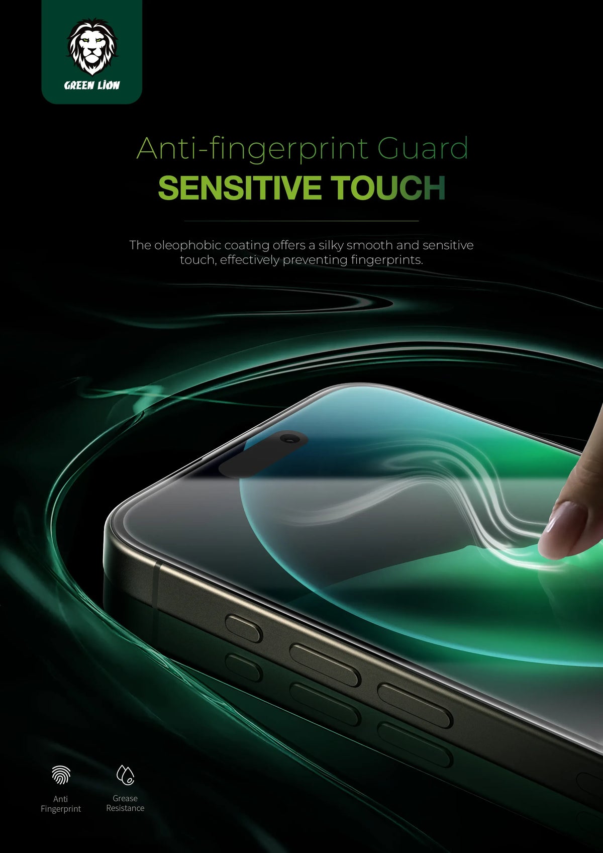 Green Lion 9 HSteve Matte AGGlass Protector - clear – image 12