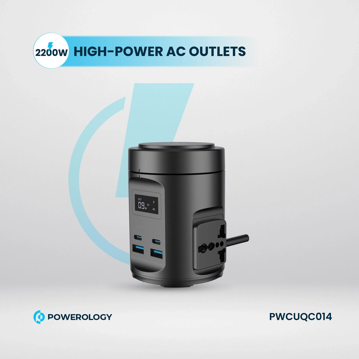 Powerology MagSafe Power Hub USB C Power Delivery and USB A QC 3 0 – image 17