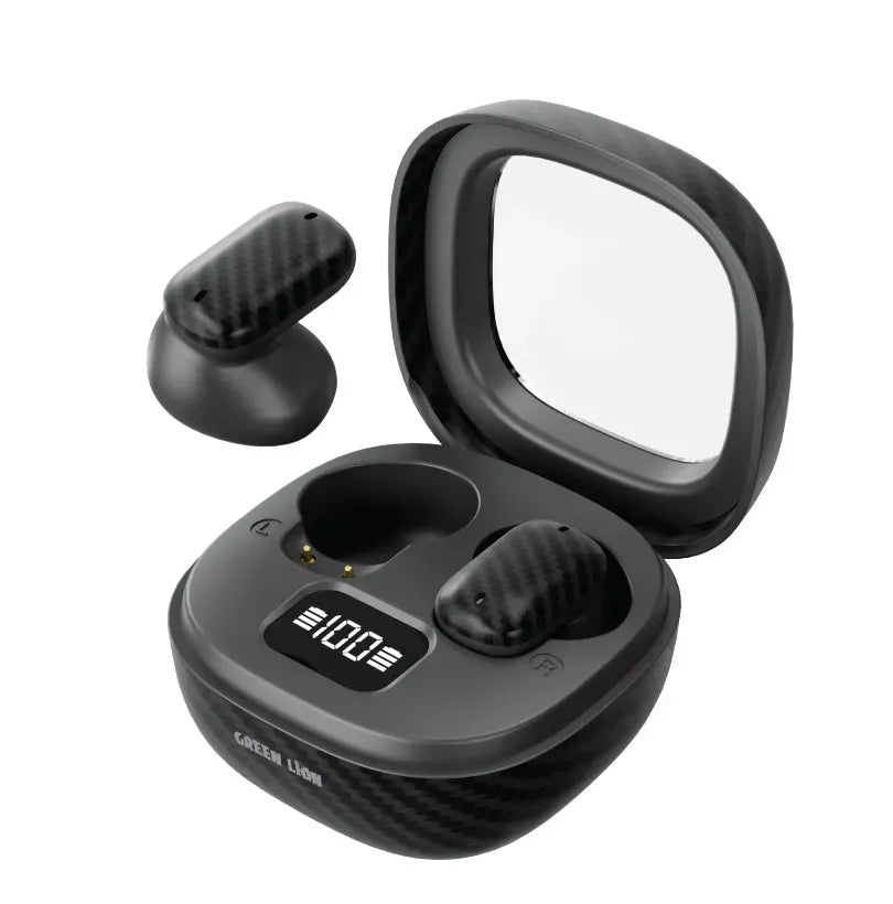 Green Lion Geneva True Wireless Earbuds Black – image 5