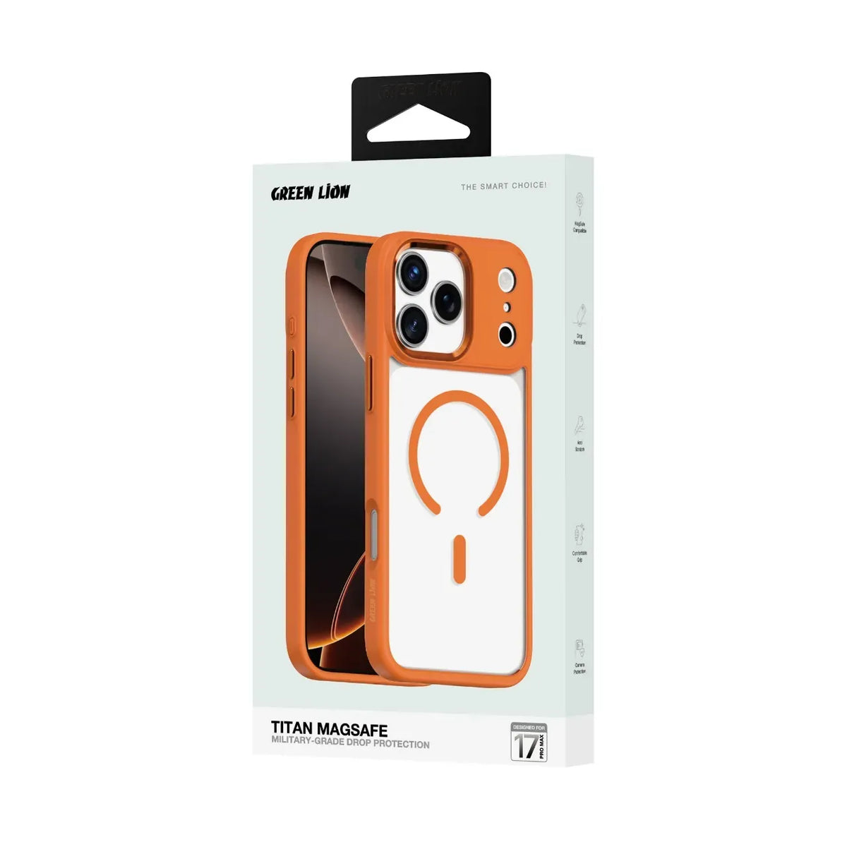 Green Lion Titan MagSafe Case - Orange – image 2