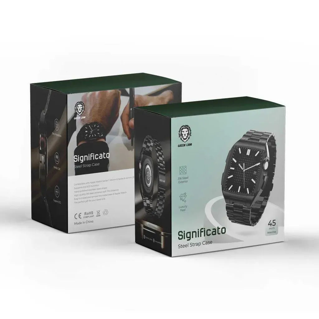 Green Lion Significato Steel Strap Case - Black – image 2