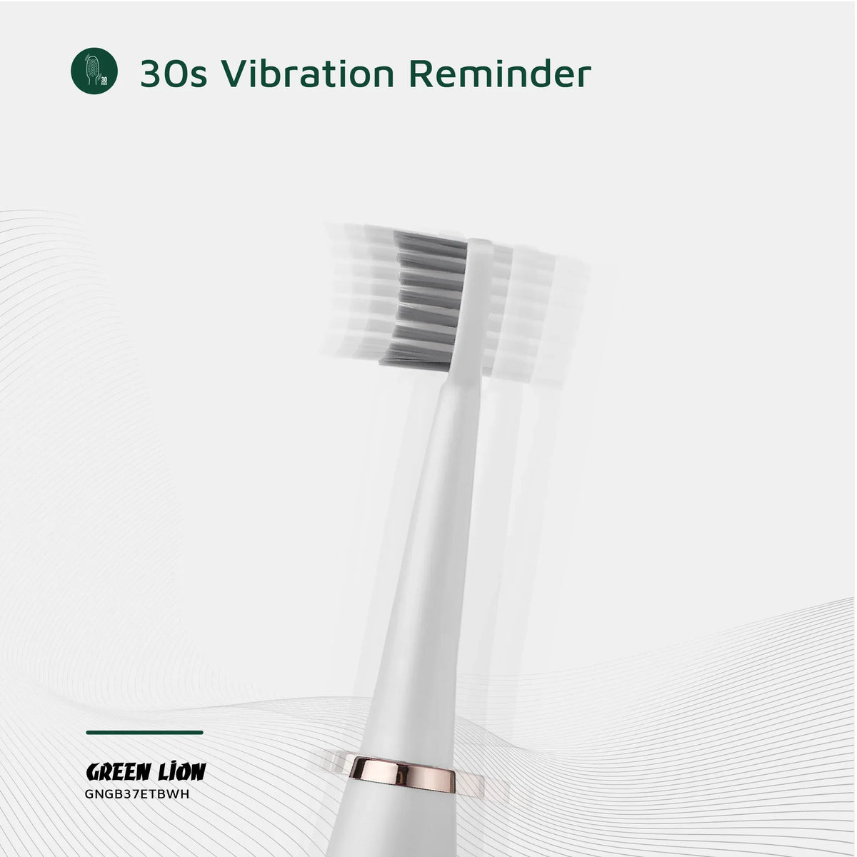 Green Lion GB-37 Electric Tooth Brush - White – image 14