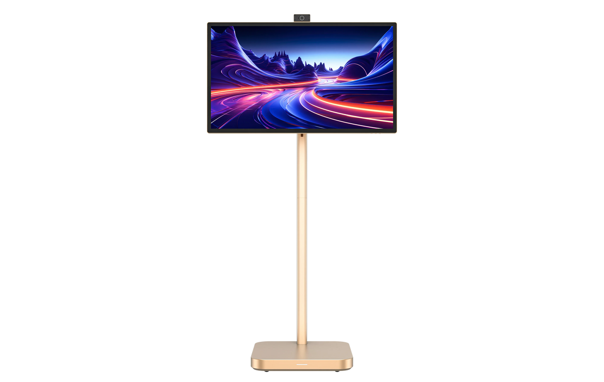 Powerology Android 32” UHD 60 Hz Tabletwith Stand 8+128 GB - Gold – image 9