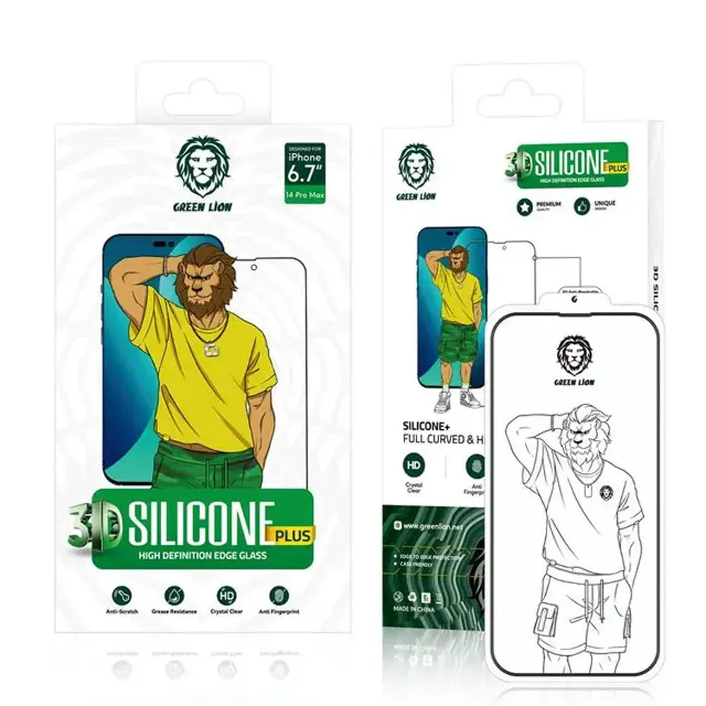 Green Lion 3 DSilicone Plus Screen Protector - Clear – image 4