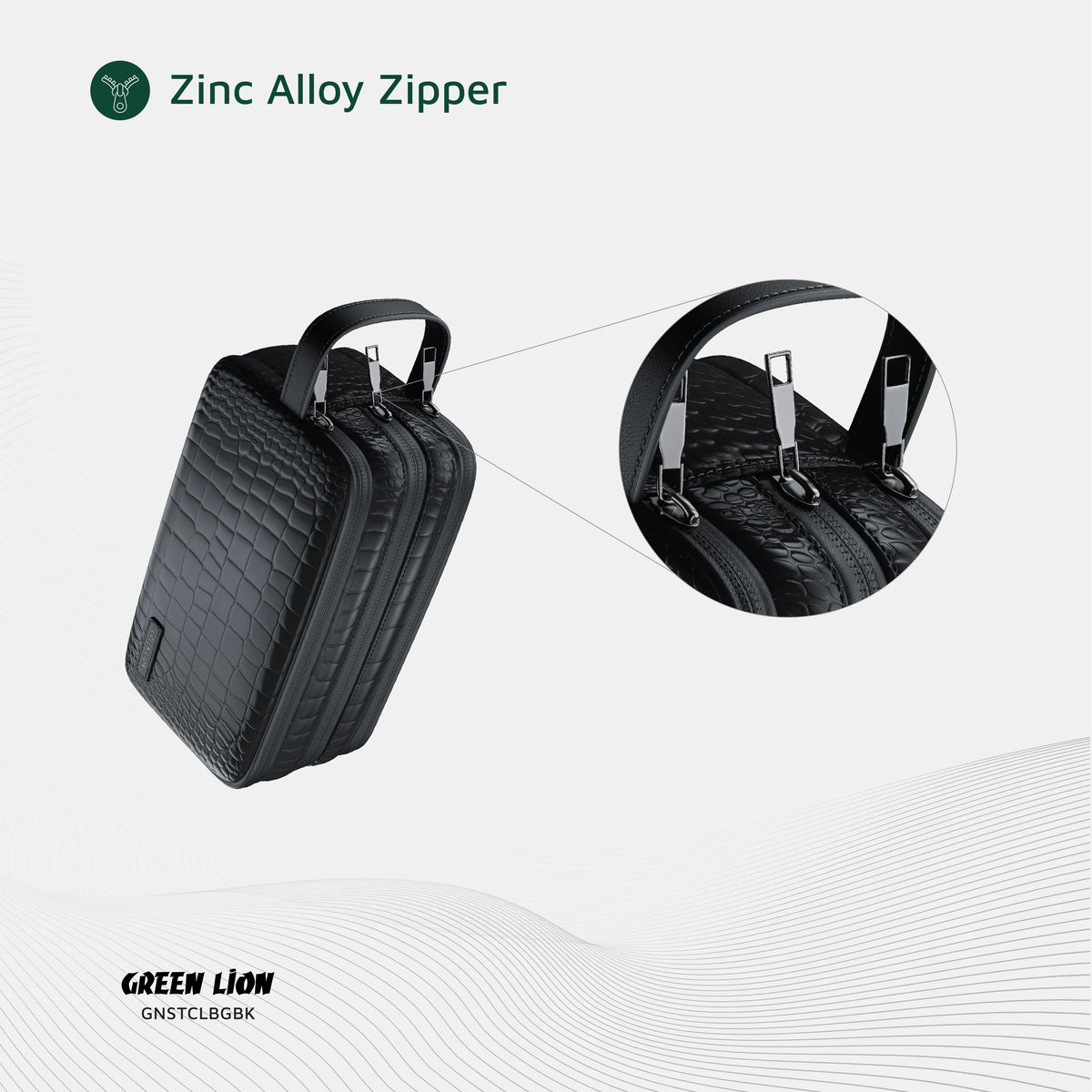 Green Lion Stallion Clutch Bag - Black – image 5