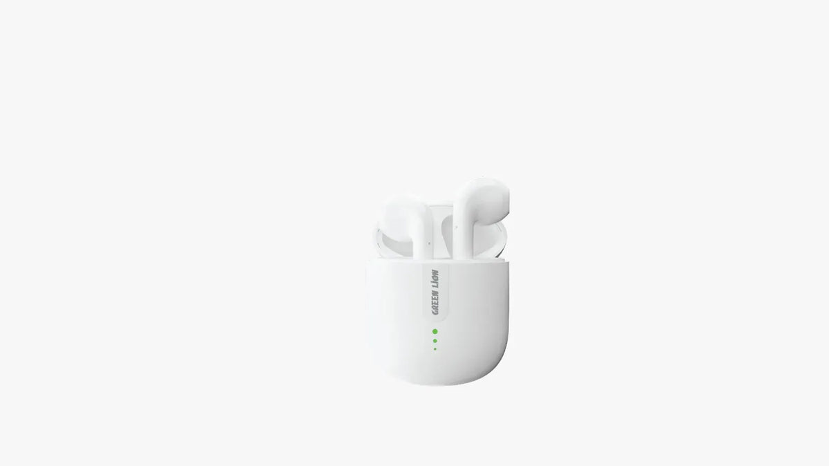 Green Lion Atlanta True Wireless Earbuds - White – image 3