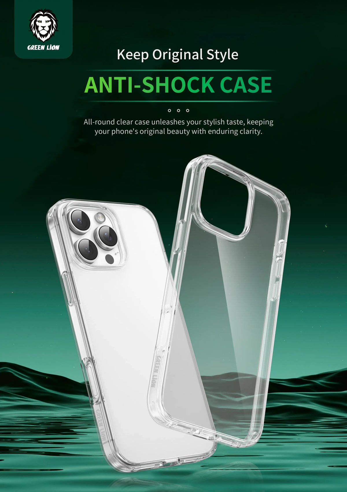Green Lion 4 In 1 Defender Pack - Transparent – image 7