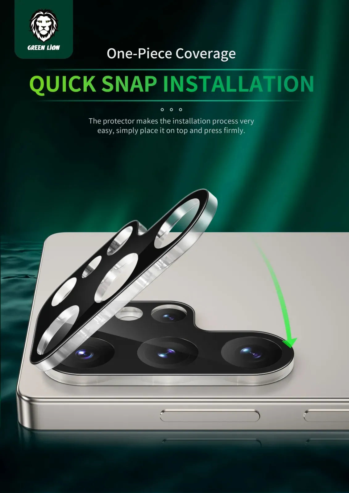 Green Lion Acrylic Lens Protector - Black – image 4