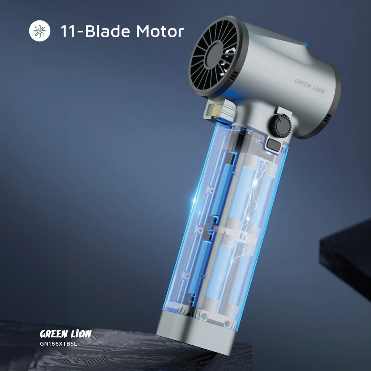 Green Lion GB-186 XTurbo Blower - Silver – image 7
