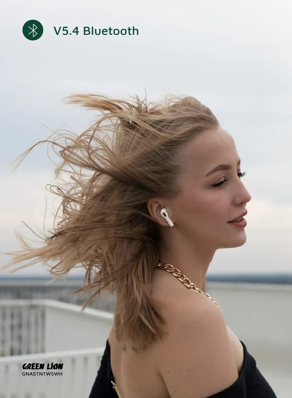 Green Lion Austin True Wireless Earbuds - White – image 6