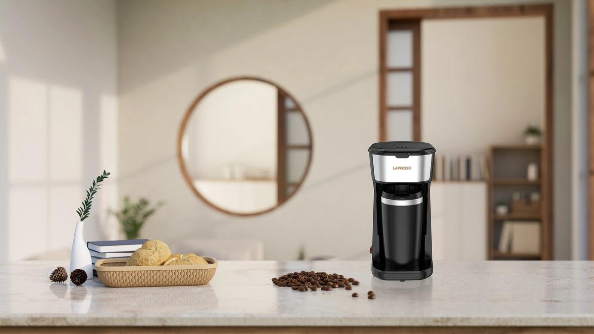 LePresso Coffee Maker with Travelling Mug 450w Black – image 7