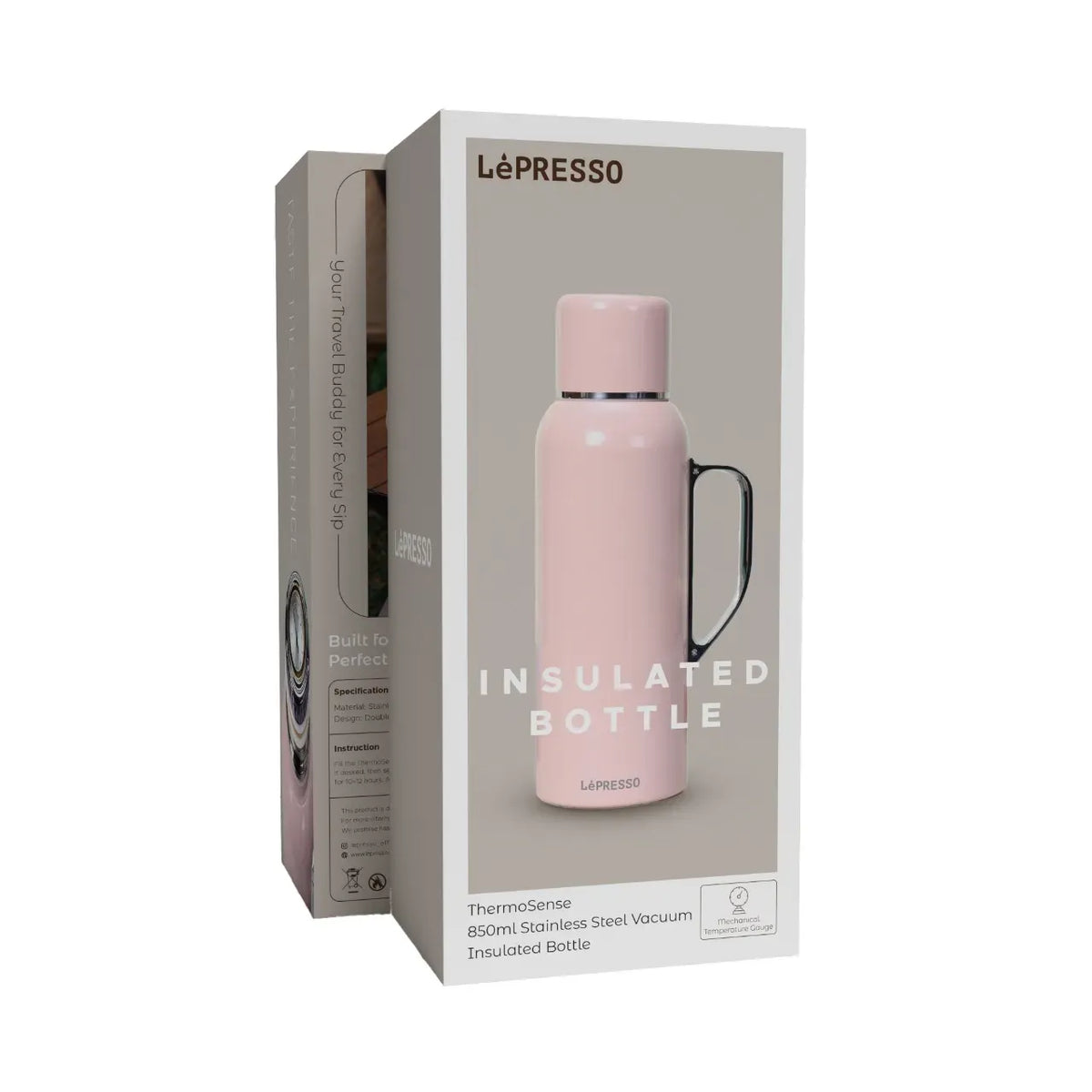 LePresso Insulated Bottle - Pink – image 2