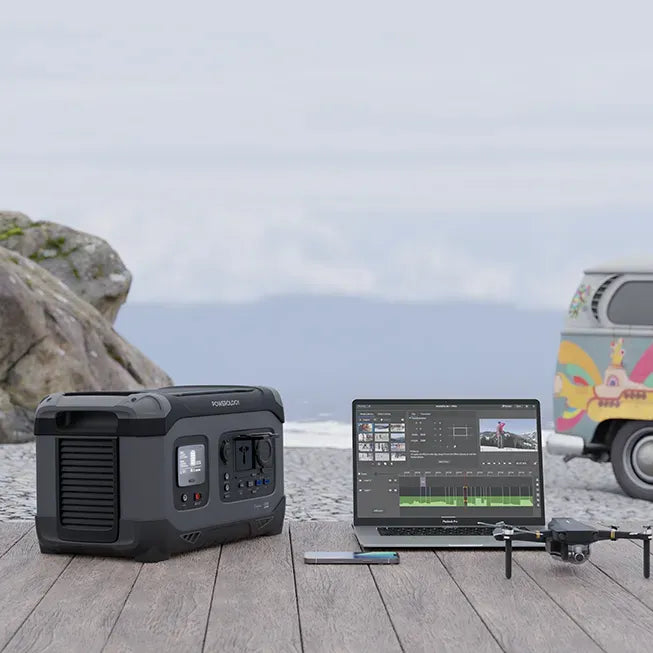 Powerology 392000mAh 1300w Portable Power Generator PD 60w Black – image 5
