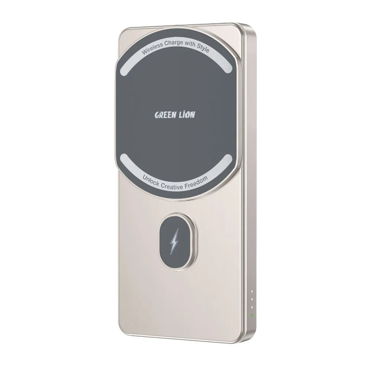 Green Lion 10000 m Ah Milton Power Bank - Titanium – image 4