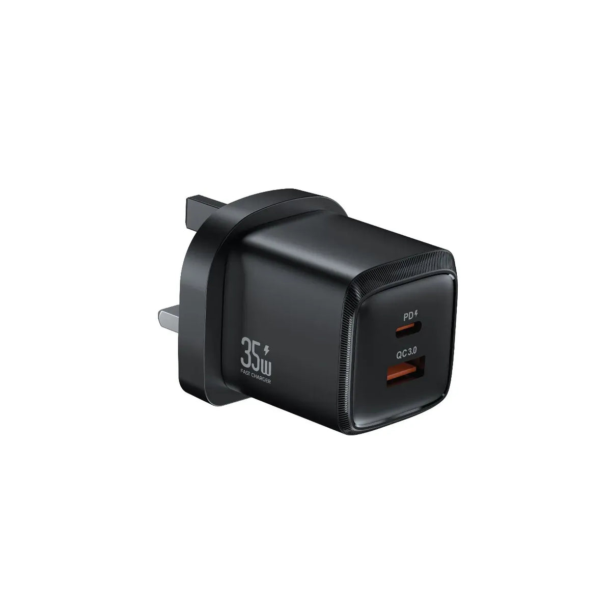 Green Lion G-Charge Series Dual Port Wall Charger PD+QC 35 W - Black – image 2